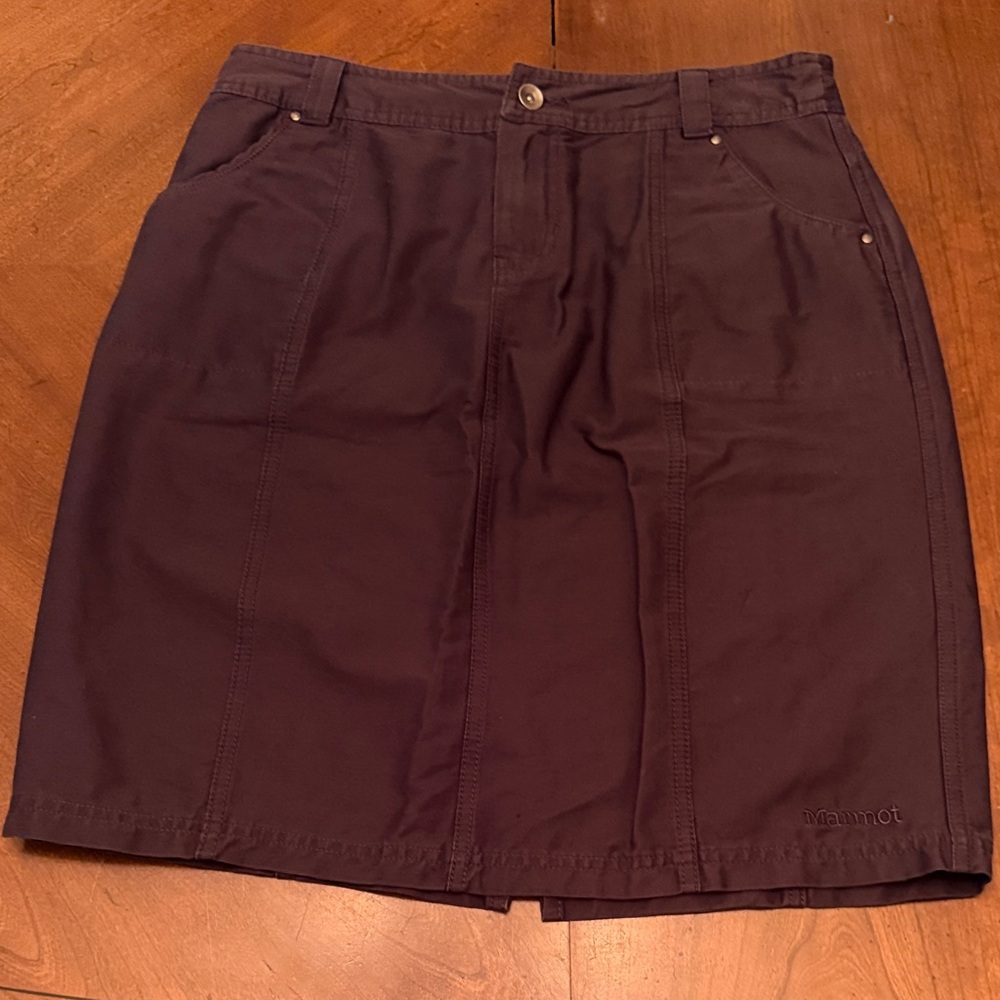 Marmot Women's Dark Gray Skirt (Size 6)